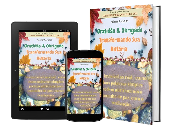 Capa do E-book - Gratidão & Obrigado